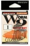 Decoy Offset Worm 9 Upper Cut 2/0 horog 8 db/csg (802052)