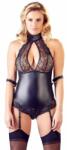 Cotelli Bondage Body Spitze, Orion black - M