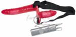 Bad Kitty Double Strap-on cu Vibratii