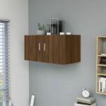 vidaXL Dulap de perete, stejar maro, 80x39x40 cm, lemn prelucrat (815515) Raft