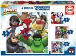 Educa Puzzle Spidey & his Amazing Friends Progressive Educa 12-16-20-25 piese (EDU19295) Puzzle