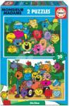 Educa Puzzle Monsieur Madame Educa 2x20 piese (EDU19401) Puzzle