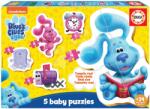 Educa Puzzle Baby Puzzles Blue´s Clues Educa 5 imagini de la 24 de luni (EDU19397)