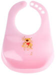 Canpol babies Canpol Műanyag előke merev zsebbel - Rózsaszín