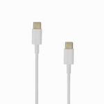 SBOX Кабел SBOX TYPEC-1.5, от USB Type C(м) към USB Type C(м), 1.5m, бял (TYPEC-1.5)