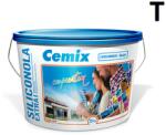 Cemix SiliconOLA Extra szilikon vékonyvakolat, dörzsölt 2 mm 4001 white 25 kg