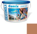 Cemix SiliconOLA szilikon vékonyvakolat, kapart 1, 5 mm 4967 brown 25 kg