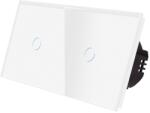 Luxion Intrerupator Simplu + Simplu cu Touch din Sticla LUXION