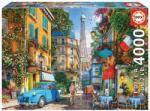 Educa Puzzle Streets of Paris Educa 4000 darabos (19284)