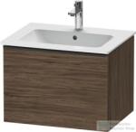 Duravit D-NEO 610x462 mm-es 1 fiókos függesztett szekrény 233663XXX mosdóhoz, Walnut Dark Decor DE426102121 (DE426102121)