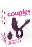 Couples Choice - akkus, rádiós péniszgyűrű (lila) - erotikashow