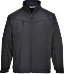 Portwest TK40 - Oregon férfi softshell dzseki (3L), fekete (TK40BKRXL)