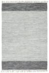 vidaXL Chindi țesut manual din piele 80x160 cm gri (133969) Covor
