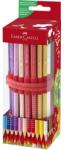 Faber-Castell Creioane colorate acuarela Faber-Castell Grip Rollup 18 culori + ascutitoare (FC201541)