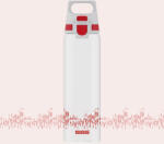 SIGG Total Clear ONE My Planet műanyag kulacs - Red 0, 75 l