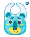 Canpol Babies Hello Little zsebes puha előke - Maci - babylion