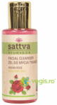 SATTVA Gel pentru Curatarea Tenului cu Trandafiri 100ml