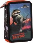 DERFORM Ученически несесер с пособия Derform Dinosaur 17 - с 2 ципа (87648)