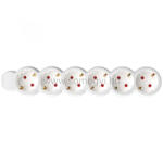 Somogyi Elektronic Home 6 Plug 5 m (NV 6-5/WH/1,5)