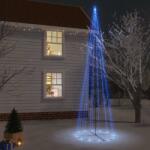 vidaXL Brad de Crăciun conic, 1134 LED-uri, albastru, 230x800 cm (343500) - vidaxl