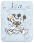 Ceba - Puha pelenkázó szőnyeg komódhoz 50x70 Disney Minnie & Mickey Blue