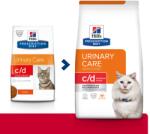 Hill's HILL'S PD Prescription Diet Feline c/d cu Pui Urinary Stress 3kg
