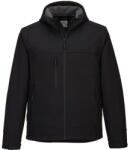 Portwest KX362 - KX3 kapucnis softshell dzseki, fekete (KX362BKRM) - munkavedelemzona