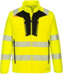 Portwest DX473 - DX4 Hi-Vis Hybrid Baffle kabát, sárga/fekete (DX473YBR4XL) - munkavedelemzona