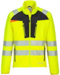 Portwest DX481 - DX4 Hi-Vis Zip Base felső, sárga/fekete (DX481YBRXXL)