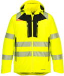 Portwest DX461 - DX4 Hi-Vis téli kabát, sárga/fekete (DX461YBRS)
