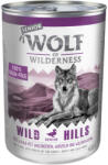 Wolf of Wilderness Wolf of Wilderness Senior 6 x 400 g - Wild Hills Rață & vițel