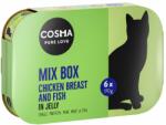 Cosma 24x170gCosma Original nedves macskatáp aszpikban- Vegyes csomag (4 változattal)
