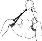 Alive Supremacy Leg Restraint Black