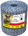 Lacme Fir gard electric Evo Favorit 1000 m, 6 x 0.30 mm , FF1000 (CADOU Bloc minerale si vitamine) (C262)