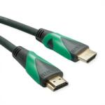Roline Green Cablu ATC Ultra HDMI (certificat) 8K60Hz T-T 1m Green, Roline 11.44. 6010 (11.44.6010-20)