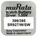 Murata Baterie ceas 399 / 395 AG7 SR927SW Murata 1.55V set 1 baterie Baterii de unica folosinta