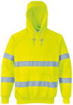 Portwest B304 - Jól láthatósági kapucnis pulóver, sárga (B304YERXXL)
