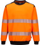 Portwest PW379 - PW3 Hi-Vis környakas pulóver, narancs/fekete (PW379OBRM) - munkavedelemzona