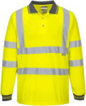 Portwest S277 - Hi-Vis hosszú ujjú pólóing, sárga (S277YERXXL) - munkavedelemzona