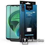 MyScreen DIAMOND GLASS LITE EDGE előlap védő karcálló edzett üveg - FEKETE - 9H, 0.33 mm, A teljes felületén tapad - A TELJES KIJELZŐT VÉDI! - Xiaomi Redmi Note 11E / Redmi 10 5G / Redmi 11 Prime 5G / Redmi 10