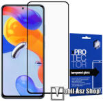 XPRO Xiaomi Redmi Note 11 Pro 4G (Global), 11 Pro 5G (Global), 11E Pro, 12 Pro 4G, Xpro üvegfólia, 9H, 0, 33mm, Teljes, Fekete
