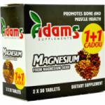 Adams Supplements Magneziu 375mg 1+1 gratis 30cpr ADAMS SUPPLEMENTS