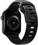 NOMAD Curea rezistenta la apa NOMAD Sport Strap compatibila cu Apple Watch 4/5/6/7/8/SE/Ultra 42/44/45/49mm, M/L, Negru (NM1AM10000)