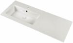 MARMY Bergamo Slim 120x46 cm left white (80 8133 12 31 10)