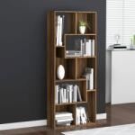vidaXL Bibliotecă, stejar maro, 67x24x161 cm, lemn compozit (815503) Biblioteca