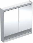 Geberit Dulap cu oglinda si nisa Geberit One ComfortLight 90 cm aluminiu eloxat (505.833.00.1) - neakaisa