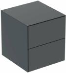 Geberit Dulap mediu suspendat Geberit One negru mat cu 2 sertare 45 cm (505.077.00.8) - neakaisa