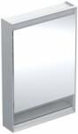 Geberit Dulap cu oglinda si nisa Geberit One ComfortLight dreapta 60 cm aluminiu eloxat (505.831.00.1) - neakaisa