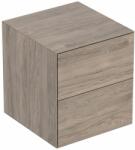 Geberit Dulap mediu suspendat Geberit One nuc american Hickory cu 2 sertare 45 cm (505.077.00.6) - neakaisa