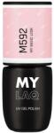 MylaQ Gel lac de unghii - MylaQ UV Gel Polish M058 - My Pastel Pink